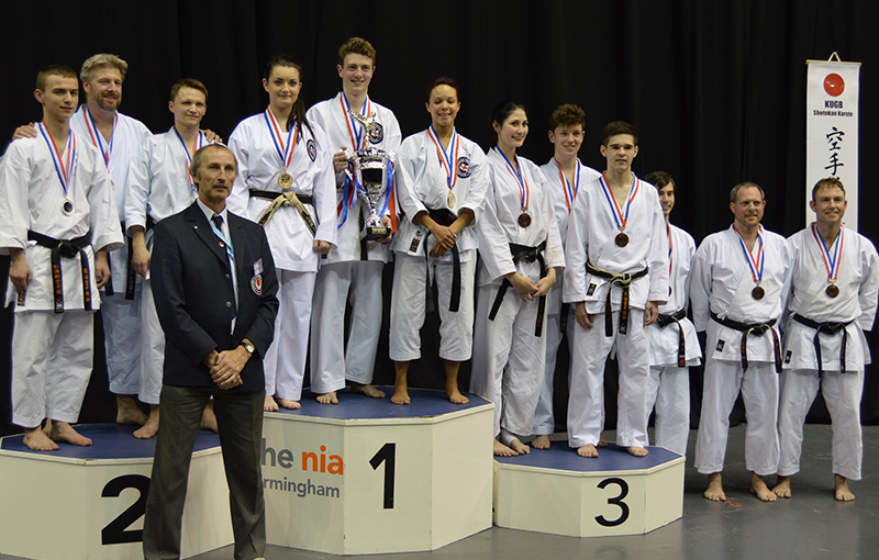 Backwell Karate take silver