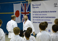 Sensei Price teaching