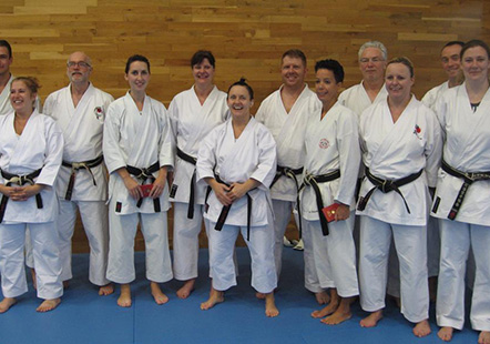 Sensei Denny passes grading
