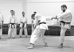 Sensei Price on his last visit to the club