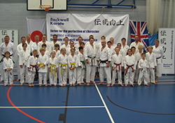 Club photo at grading