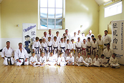 Special training and grading with Sensei Brennan