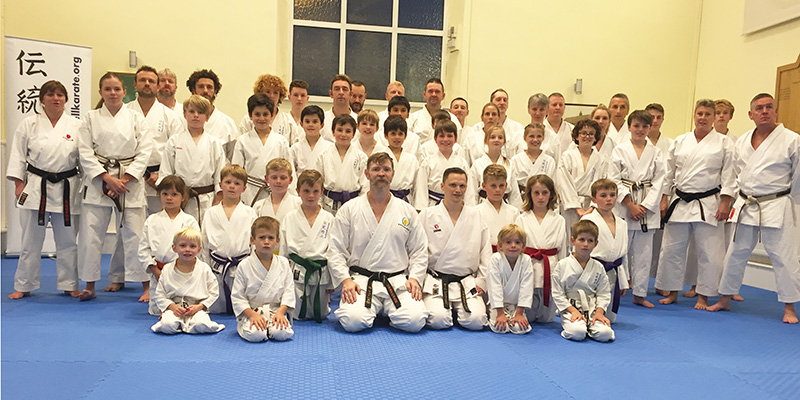 Photo of seminar participants with Sensei Matt Price