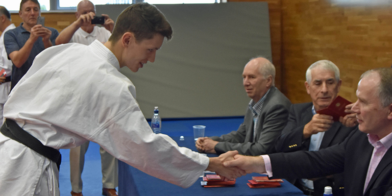Photo of Ashley Hall after the grading, courtesy of the KUGB