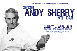 Sensei Sherry visits on 2nd April - book your space!