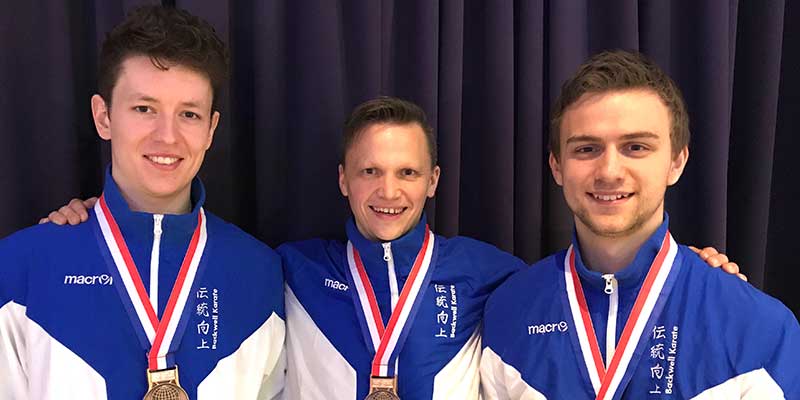 Ashley, Tim and Steven pick up bronze